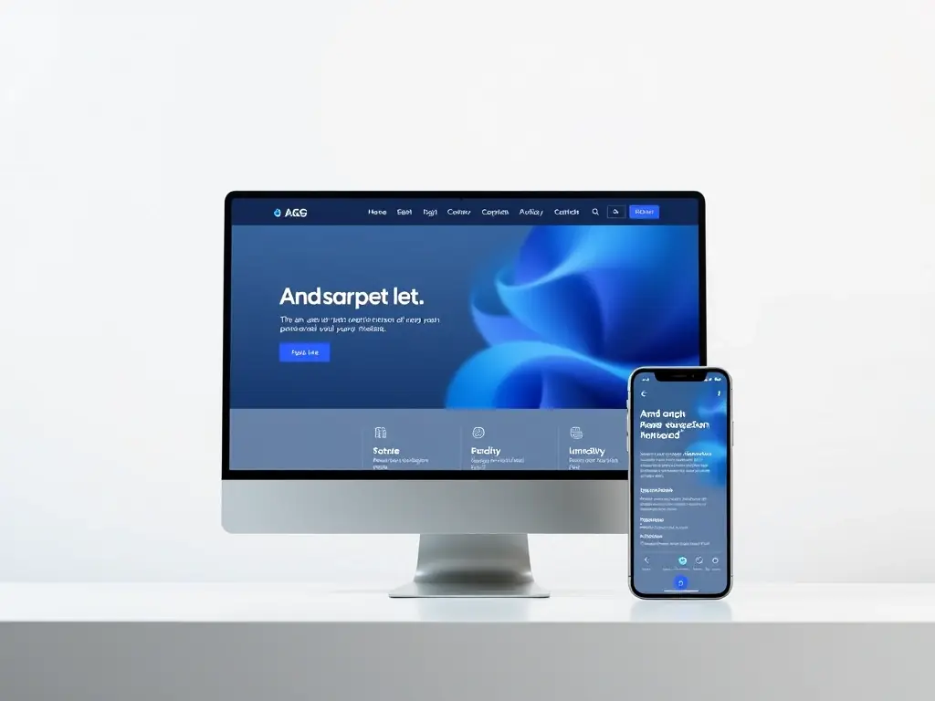 A screenshot showcasing the AG官网 platform's user-friendly interface, highlighting its intuitive navigation and clean design. The image should convey ease of use and accessibility for all users.