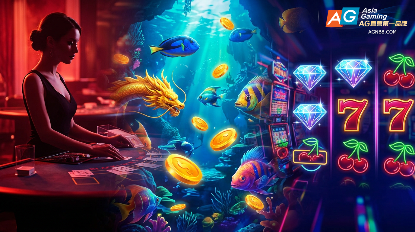 AG亚游核心游戏深度评测：真人视讯、捕鱼王与电子游戏