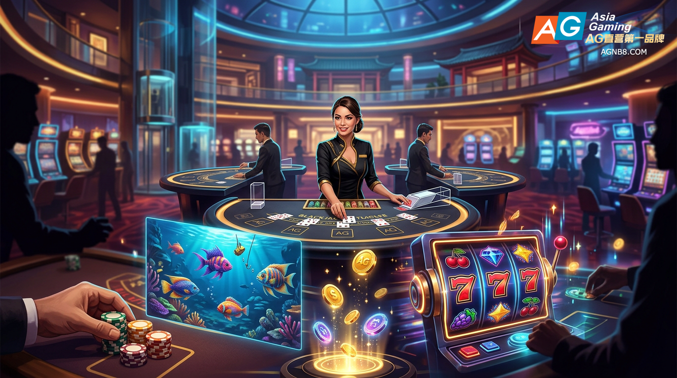 核心游戏产品深度解析：AG真人、捕鱼王与电子游艺